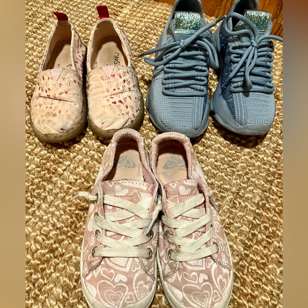 Girl shoes size 13 bundle